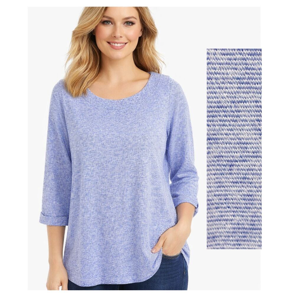 Lands End Cotton Top Size XL Stretch